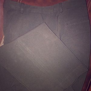 18W classic fit old Navy black slacks